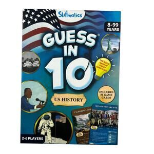 Skillmatics Card Game - Guess in 10 American History